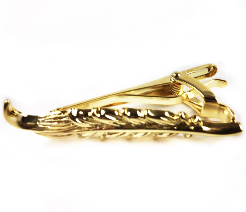 Gold Feather Tie Bar | G+Co. Apparel