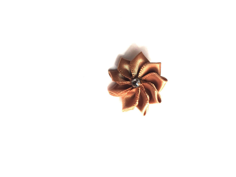 Tan Flower Lapel Pin | G+Co. Apparel