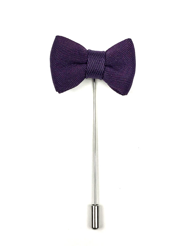 Purple Bow tie Lapel Pin