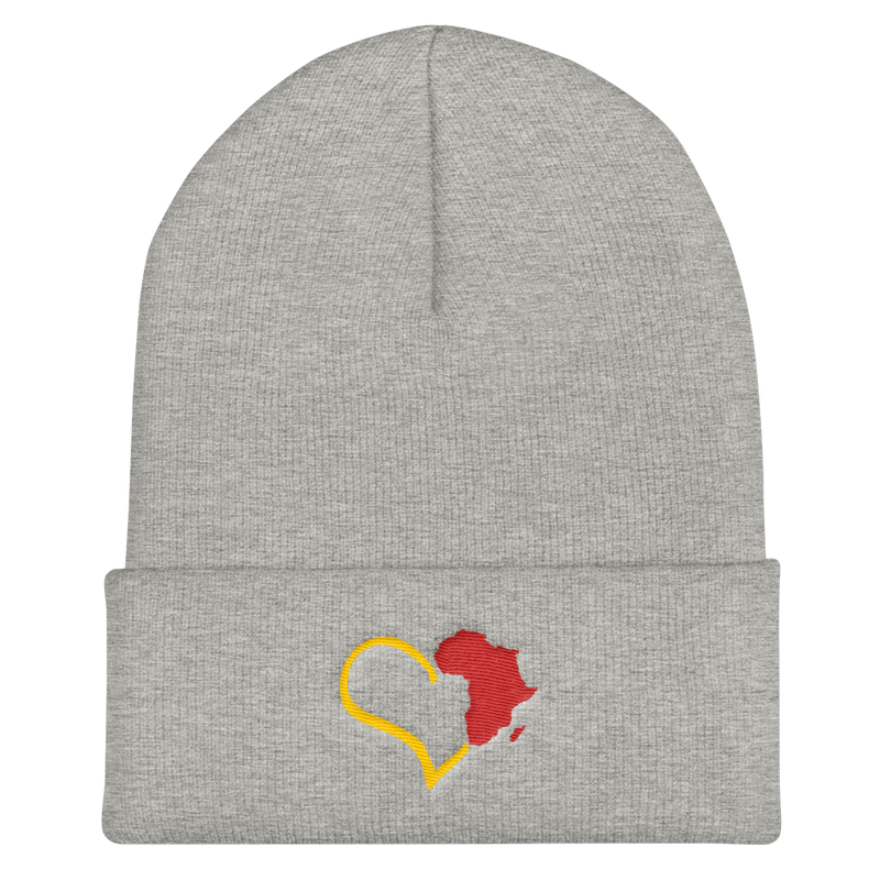 Love Africa Skull Caps