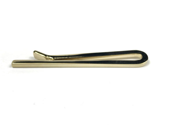 Gold Flat Tie Bar