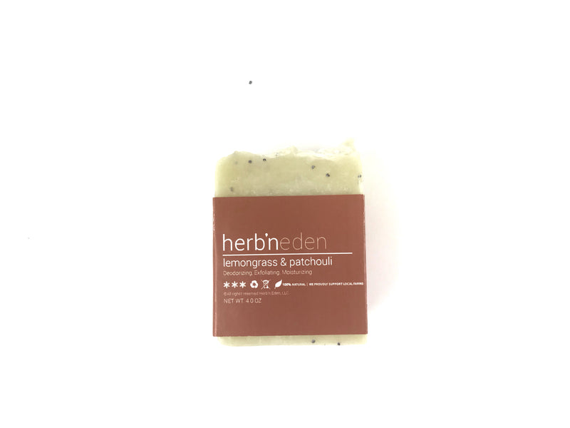 Herb’N Eden Lemongrass and Patchouli Mini Soap