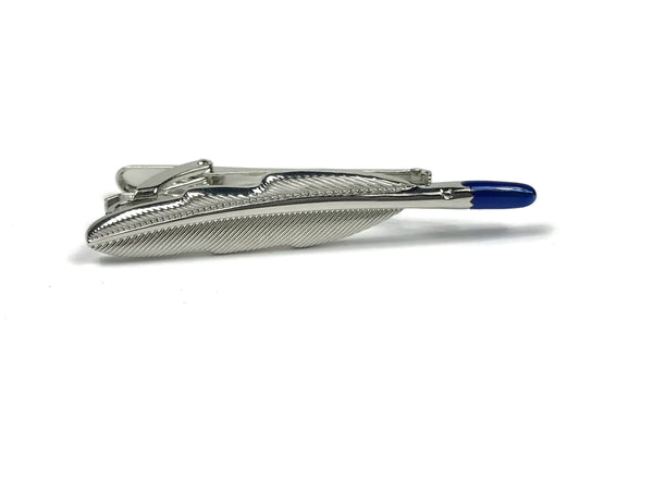 Silver Quill Tie Bar